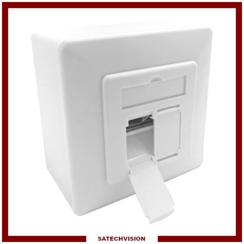 Double prise réseau rj45 cat - réseau,