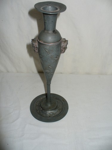 Bougeoir etain style - empire,