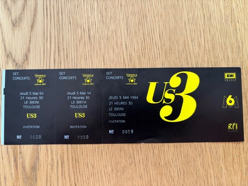 Billet ticket place concert - place,