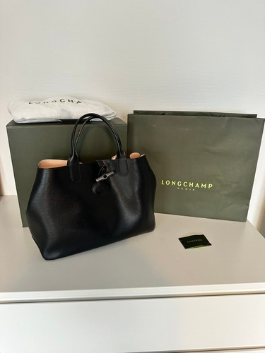 Sac reversible longchamp noir - sac,