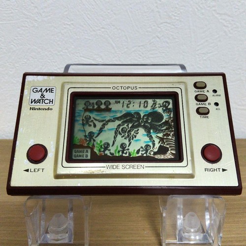 Game watch octopus retro - game,