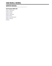 MANUEL ATELIER REVUE RÉPARATION PDF BUELL M2 M2L 2002