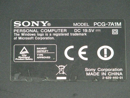 Boîtier dessous sony - boîtier, vaio