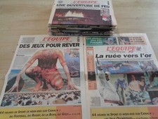 💥 Journal l'équipe Revivez les JO a Sydney  2000 - complet - Jeux Olympiques💥