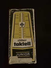 Métronome Vintage WITTNER Taktell Junior 826 dans sa boîte d'origine