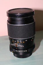 Télé-objectif Ifbagon 135 mm 2,8 M42 + bouchons