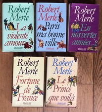 lot 5 Livres de Robert Merle -
