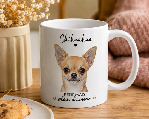 Mug céramique chihuahua - en,