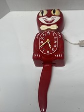 MCM Rare Working Kit Cat Klock