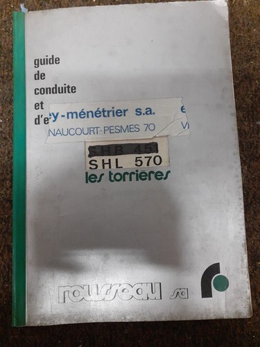 Revue technique rousseau - revue,