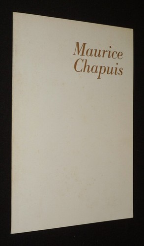 Maurice chapuis - maurice,
