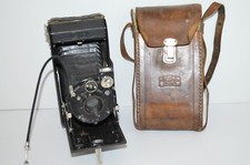 -APPAREIL PHOTO ANCIEN ZEISS IKON DERVAL & sacoche cuir & déclencheur collection