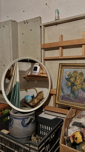 Miroir rond gilac 1921 cadre - rond,