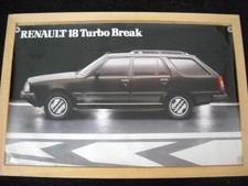 AFFICHE POSTER RENAULT 18