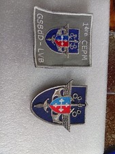 2 Écussons Patch Militaire
