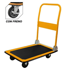 Chariot Porte-Bagages Transportable Avec Poignée Pliable Capacité 300 KG