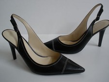 $ LAUREN RALPH Leather Heels