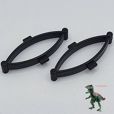 X2 Playmobil pièce noire pour