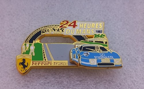 Ed79 pin ferrari bleue - pin's, 24