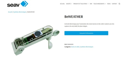 Seav beweather centrale 433 - seav,