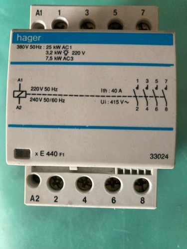 Contacteur hager 380v - ,