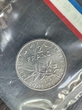 Veme République - 1/2 franc semeuse piefort  1972 - 250 ex