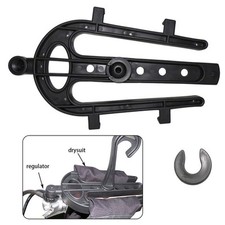 Équipement de plongée efficace rangement combinaison sèche régulateur bottes