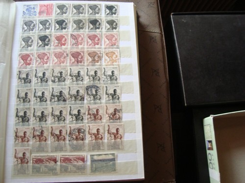 Aef timbres obliteres - -,