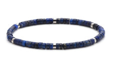 Bracelet de perles Lapis