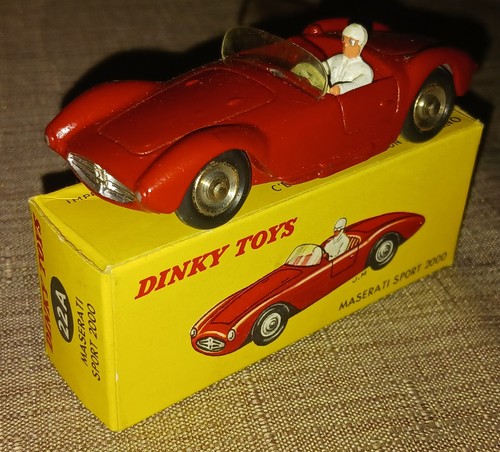 Dinky toys 22a maserati sport - toys, 22a,maserati