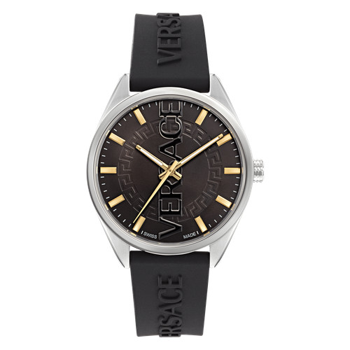 Versace montre noir analogique - montre,