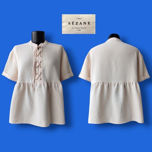 Chemisier sezane these manches - chemisier,