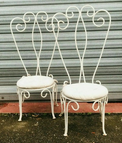 Paire chaises jardin en - paire,