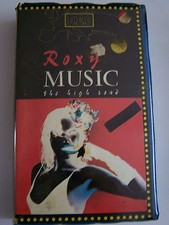 CASSETTE-K7-VHS-AUDIO-VIDEO-VINTAGE-COLLECTOR- ROXY MUSIC . 1983 .