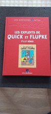 BD ARCHIVES EDITION ATLAS TINTIN HERGE : LES EXPLOITS DE QUICK ET FLUPKE 1 ET 2