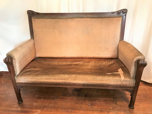 Banquette époque art - , nouveau