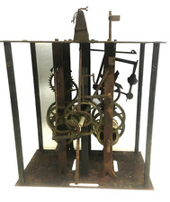 Gros Mouvement comtoise 27,5cm, fonctionnel à réviser petit prix