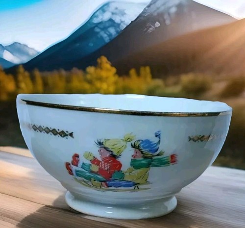 Bol ancien porcelaine limoges - bol,