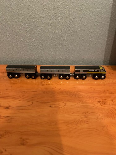 Black diesel intercity train - diesel,