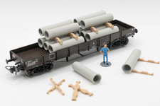 12 Tuyaux beton 60cm H0 1:87