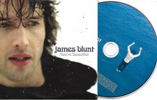 CD CARTONNE CARDSLEEVE 2 TITRES JAMES BLUNT YOU'RE BEAUTIFUL 2005