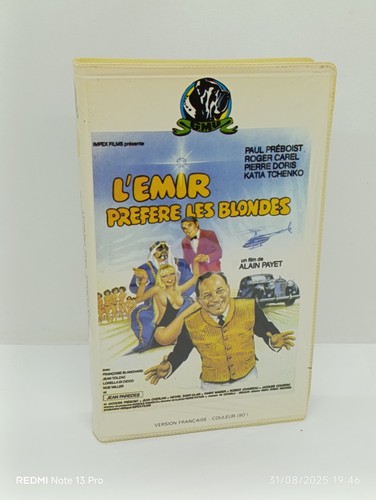 Vhs émir préfère - :, l'émir