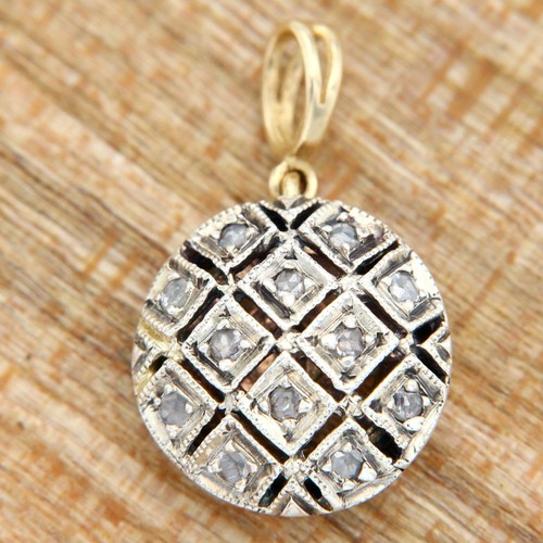 Pendentif jaune 14 - or,