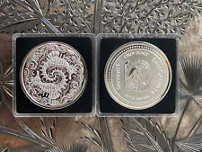 1 Oz Argent Prooflike - Hippocampe Seahorse - 2 Dollar - Samoa 2024 - 10.000 ex.