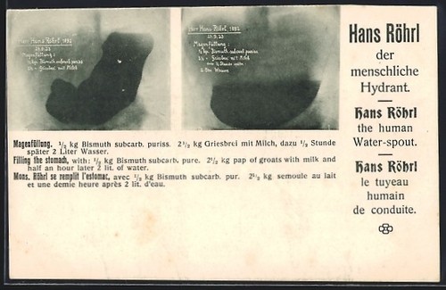 Carte postale hans röhrl - röhrl,, la