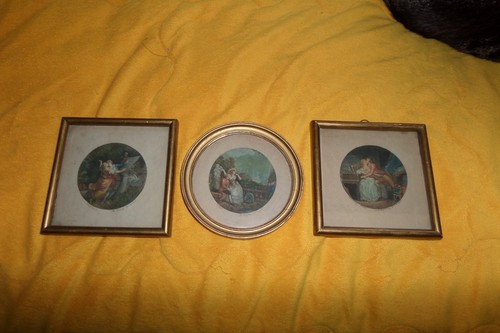 Lot petites gravures - lot,