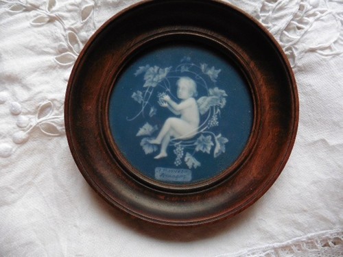 Ancien cadre limoges angelot - ancien,