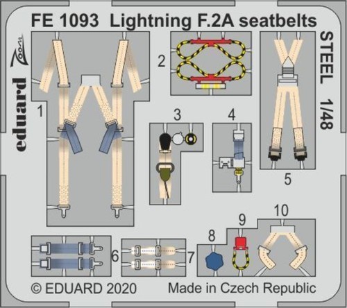 Lightning seatbelts steel - lightning, f.2a