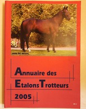 ANNUAIRE DES ETALONS TROTTEURS 2005  hippisme cheval pmu