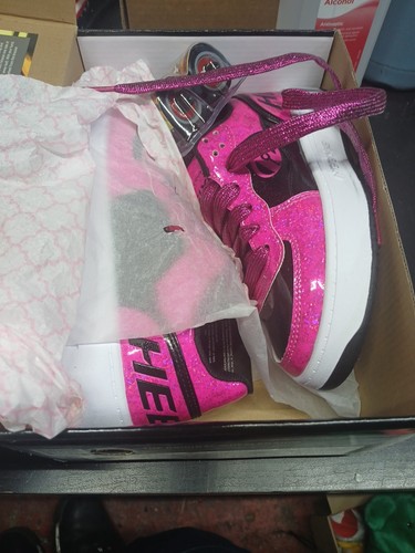 Heelys girl hot - girl's, pink/black